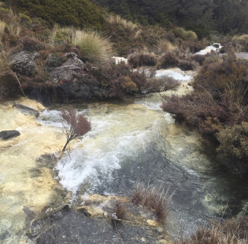 Silica Rapids, Ruapehu